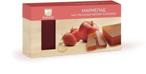  Мармелад пластовый 210г Яблоко-Клубника в Ливнах